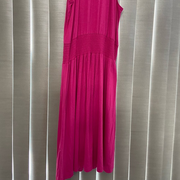 Pink elastic waist sundress - Picture 2 of 3